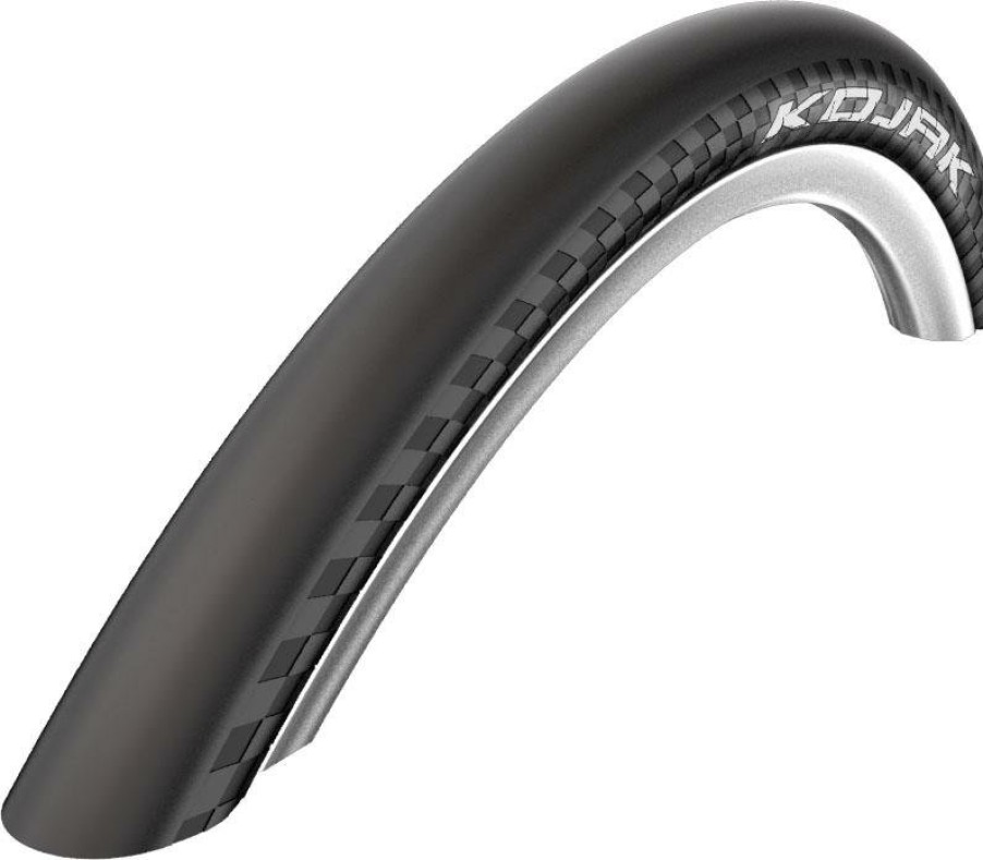 Wheels & Tyres Schwalbe | Schwalbe Kojak Slick Road Tyre - Raceguard Black