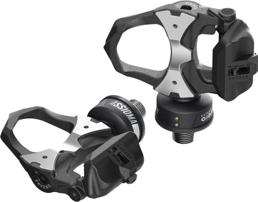 Accessories Favero Power Meters | Favero Assioma Duo Power Meter Pedals Black/Grey