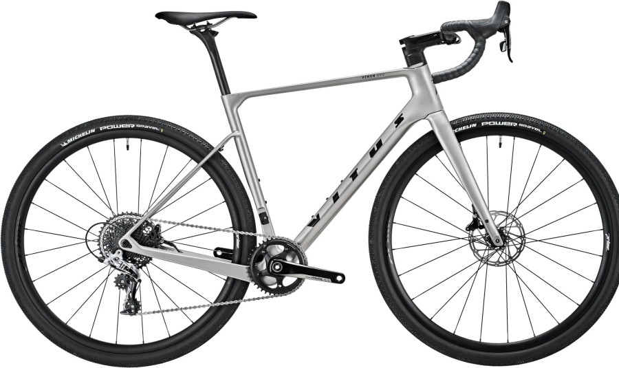 Bikes Vitus | Venon Evo-Gr Rival Gravel Bike Silver