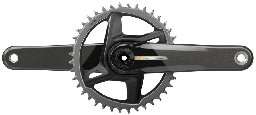 Bike Parts SRAM Chainsets & Cranksets | Sram Force D2 Dub 1X12 Speed Chainset Iridescent