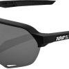 Helmets & Protection 1 Sunglasses | 100% Eyewear S2 Soft Tact Black Lens Sunglasses Smoke