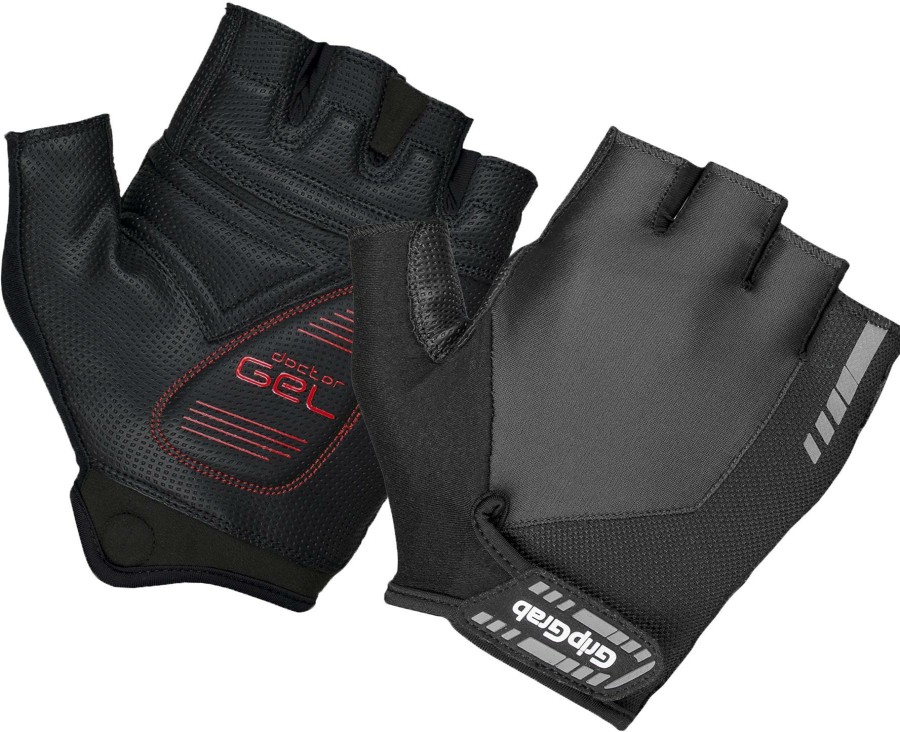 Helmets & Protection GripGrab Gloves | Gripgrab Progel Padded Glove Red