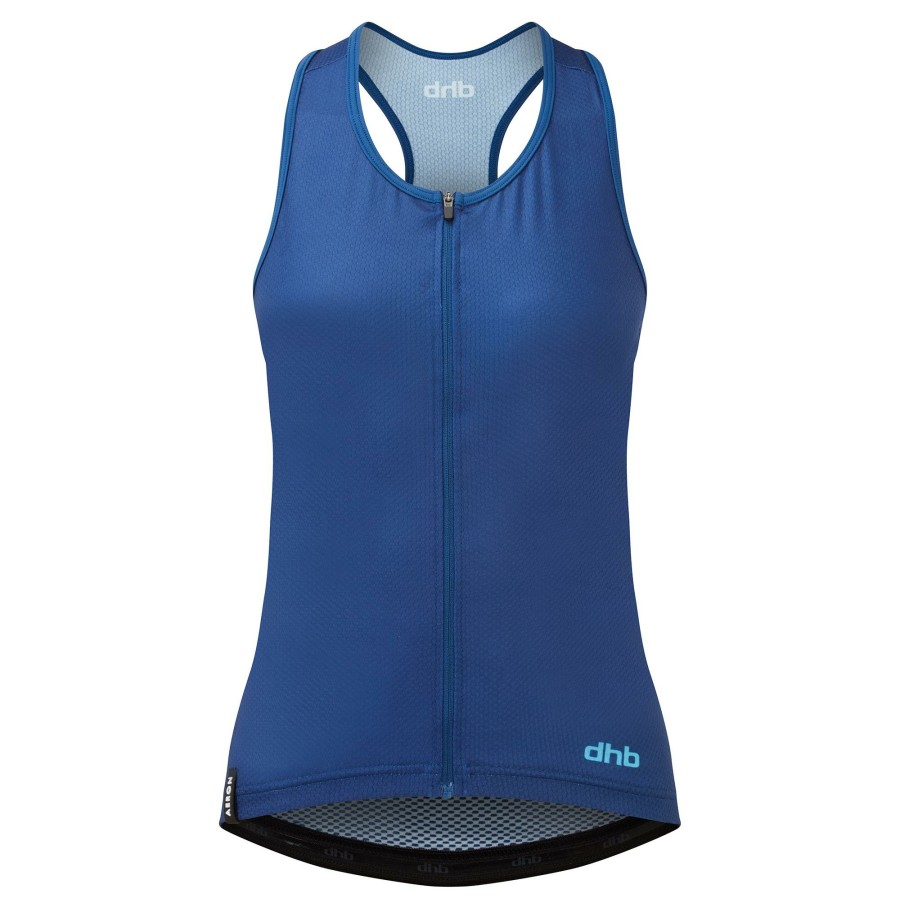 Clothing DHB Sleeveless Jerseys | Dhb Aeron Women'S Sleeveless Jersey Navy