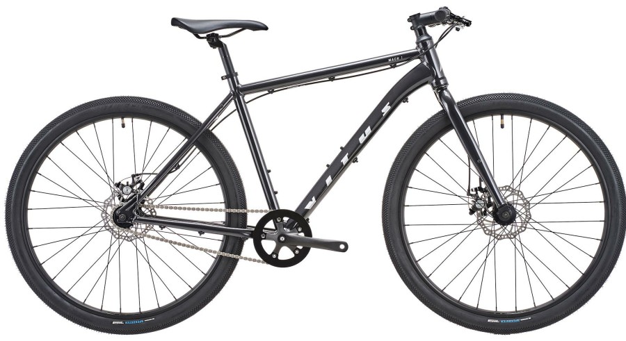 Bikes Vitus | Vitus Mach 1 Vr Utility Bike Dark Grey