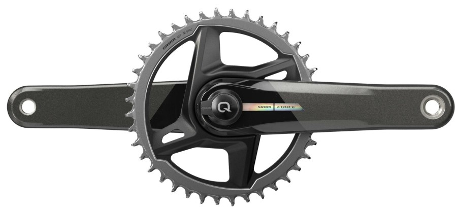 Accessories SRAM Power Meters | Sram Force D2 Axs Dub 1X Powermeter Chainset Black