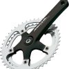 Bike Parts Miche Chainsets & Cranksets | Miche Young Road Double Chainset Black