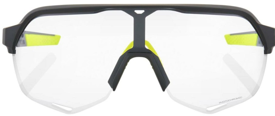 Helmets & Protection 1 Sunglasses | 100% Eyewear S2 Cool Grey Soft Tact Photochromic Sunglasses Grey/Photochromic