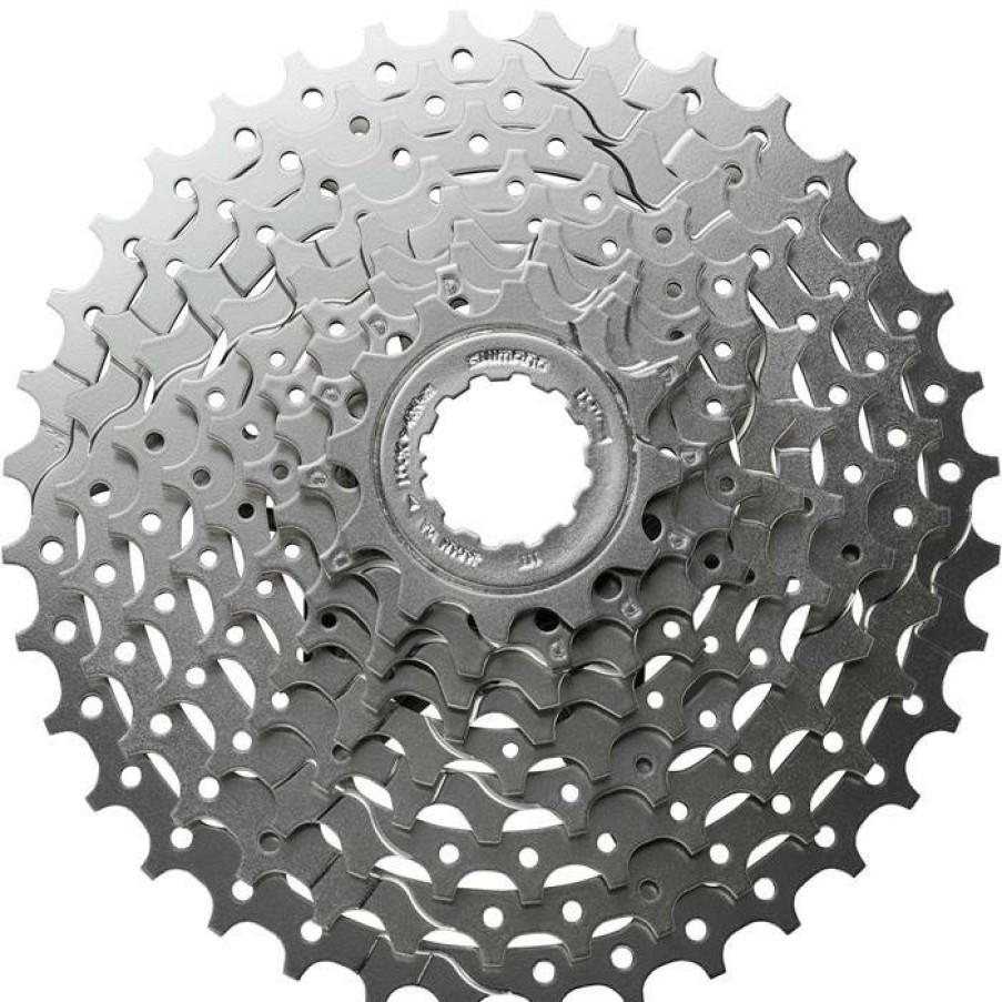 Bike Parts Shimano Cassettes | Shimano Sora Hg400 9 Speed Road Cassette Silver