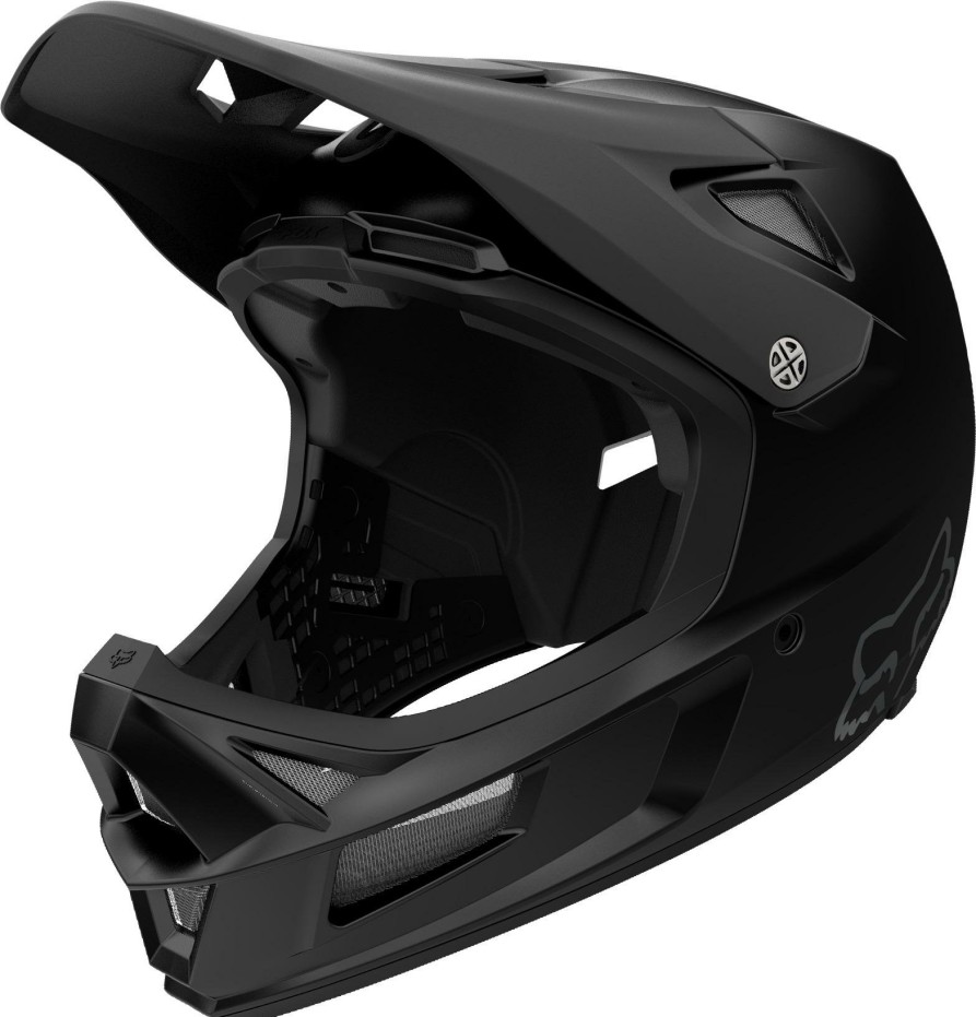 Helmets & Protection Fox Racing Mountain Bike Helmets | Fox Racing Rampage Comp Full Face Helmet Mtb Matte Black