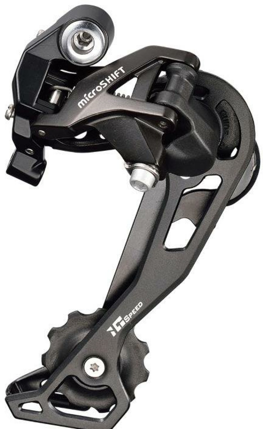 Bike Parts microSHIFT Derailleurs | Microshift Xle 10 Speed Rear Derailleur Black