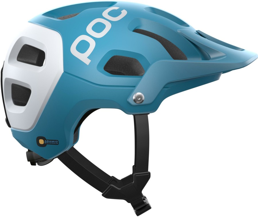 Helmets & Protection POC Mountain Bike Helmets | Poc Tectal Race Spin Helmet Uranium Black/Hydrogen White