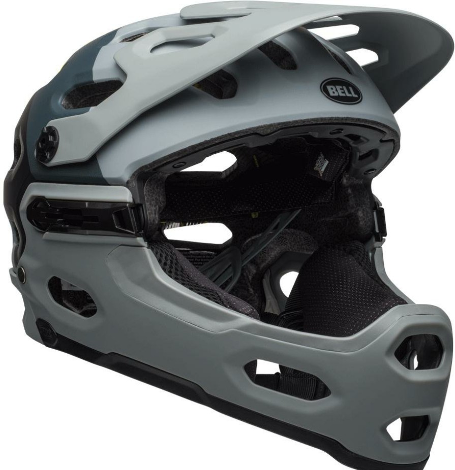 Helmets & Protection Bell Mountain Bike Helmets | Bell Super 3R Mips Helmet Matte Black