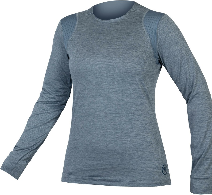 Clothing Endura Long Sleeve Jerseys | Endura Women'S Singletrack Ls Jersey Harvest