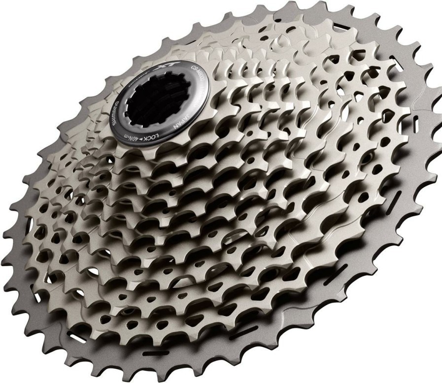 Bike Parts Shimano Cassettes | Shimano Xt M8000 11 Speed 11-42T Mtb Cassette Grey