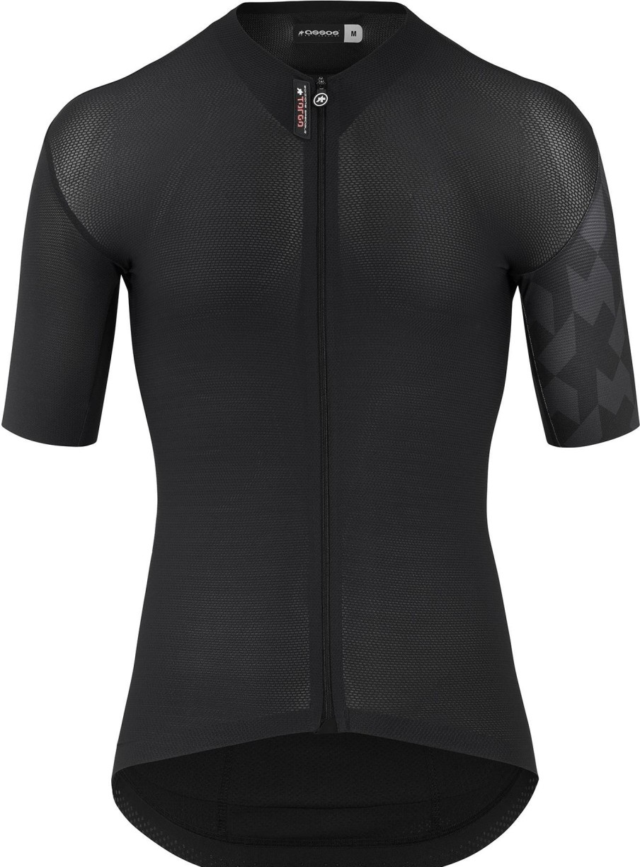 Clothing Assos Short Sleeve Jerseys | Assos Equipe Rs Jersey S9 Targa Black