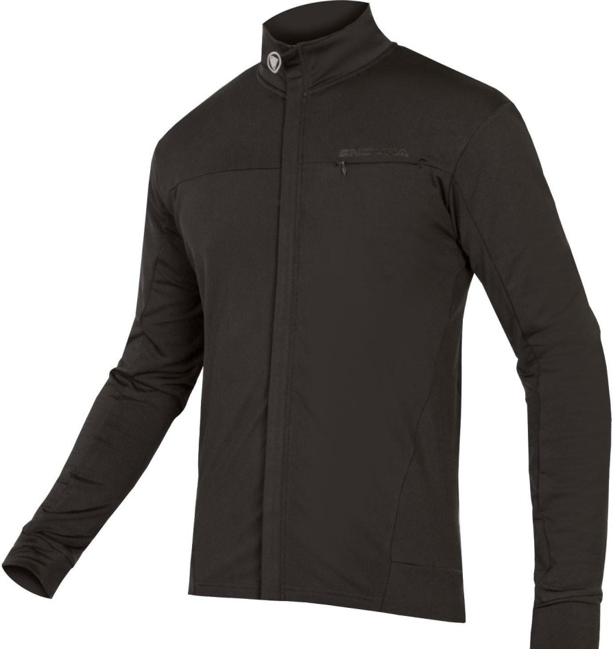 Clothing Endura Long Sleeve Jerseys | Endura Xtract Roubaix Long Sleeve Jersey Black