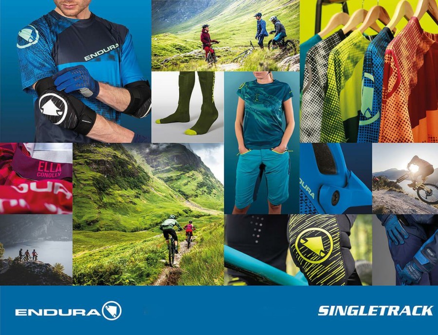 Helmets & Protection Endura Gloves | Endura Singletrack Gloves Black