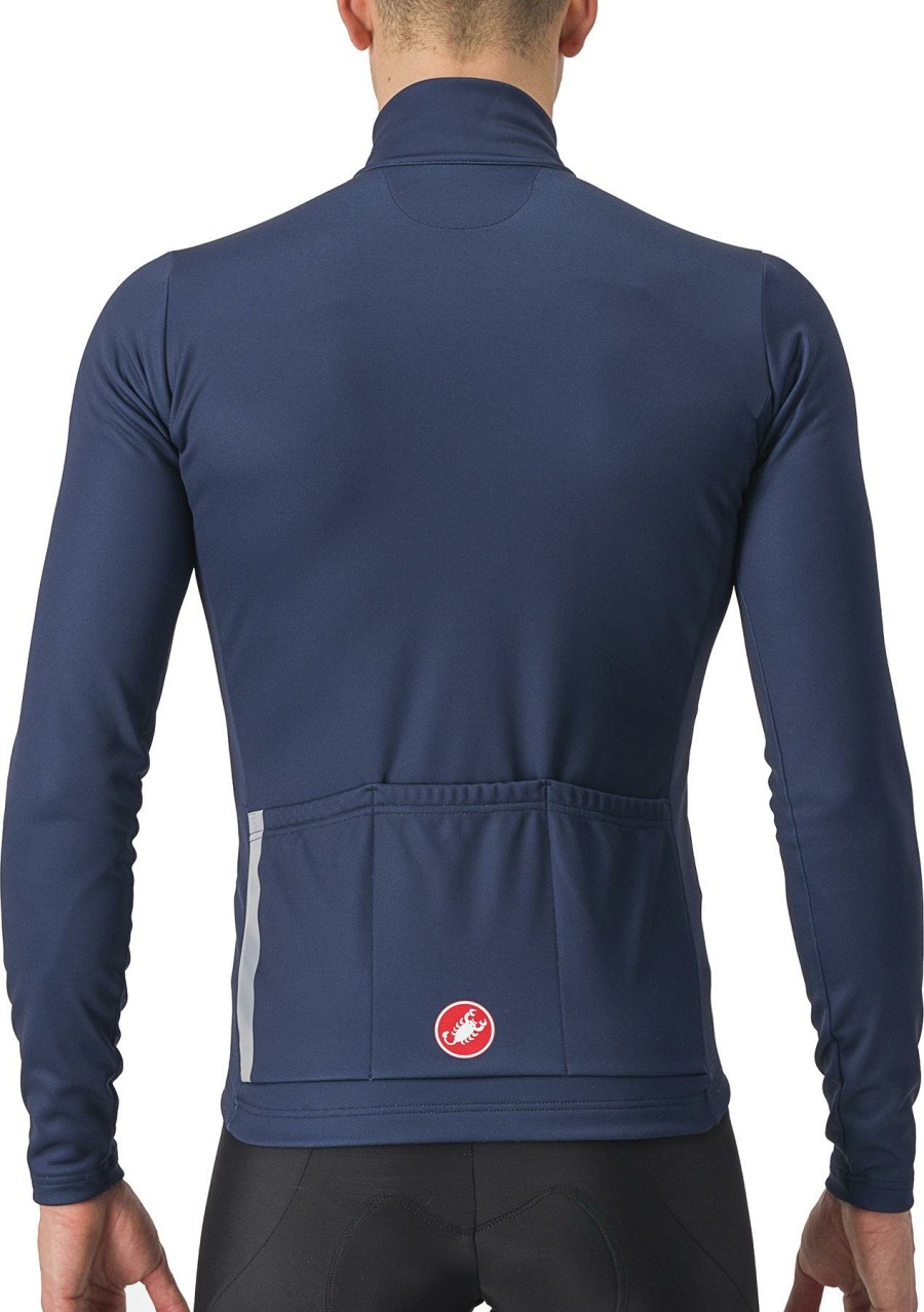 Clothing Castelli Long Sleeve Jerseys | Castelli Entrata Thermal Jersey Light Black/Red