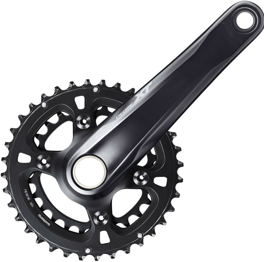 Bike Parts Shimano Chainsets & Cranksets | Shimano Xt M8100 12 Speed Mountain Bike Chainset Black