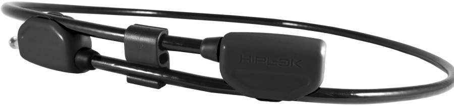 Accessories Hiplok Locks | Hiplok Pop Cable Bike Lock Black