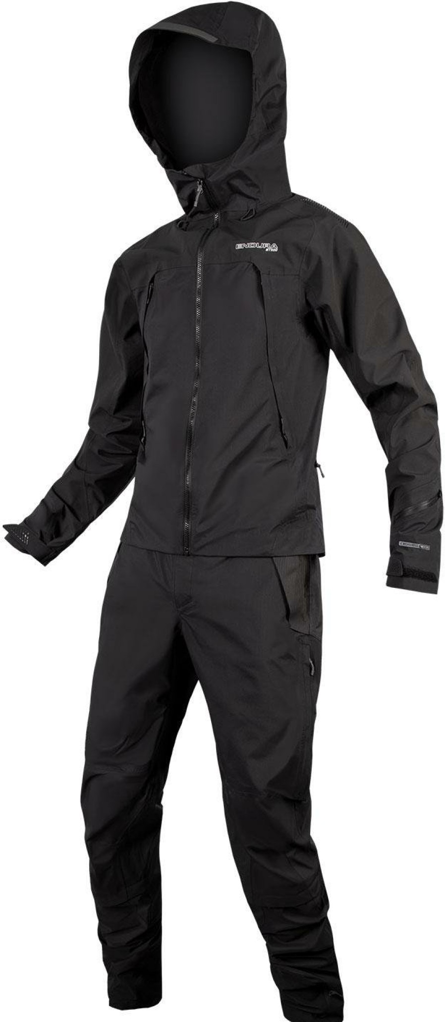 Clothing Endura | Endura Mt500 Waterproof One Piece Mtb Suit Ii Black