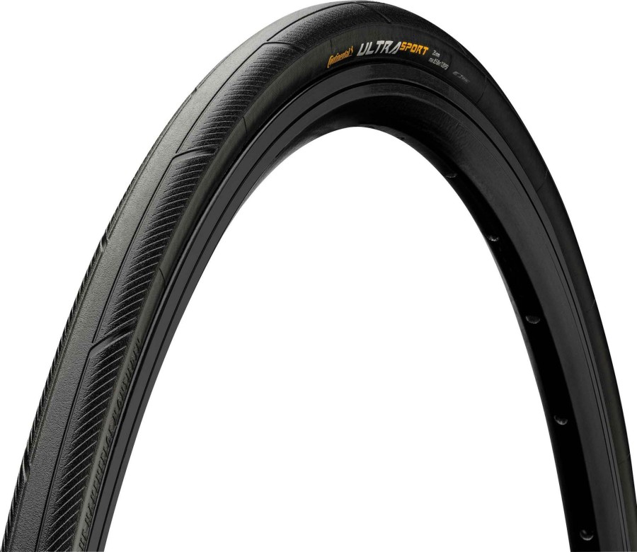 Wheels & Tyres Continental | Continental Ultra Sport Iii Folding Road Tyre Black