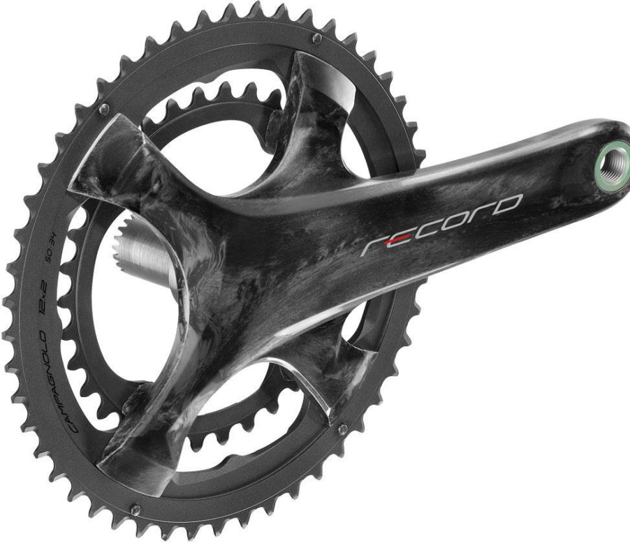 Bike Parts Campagnolo Chainsets & Cranksets | Campagnolo Record Ultra Torque 12 Speed Chainset Black