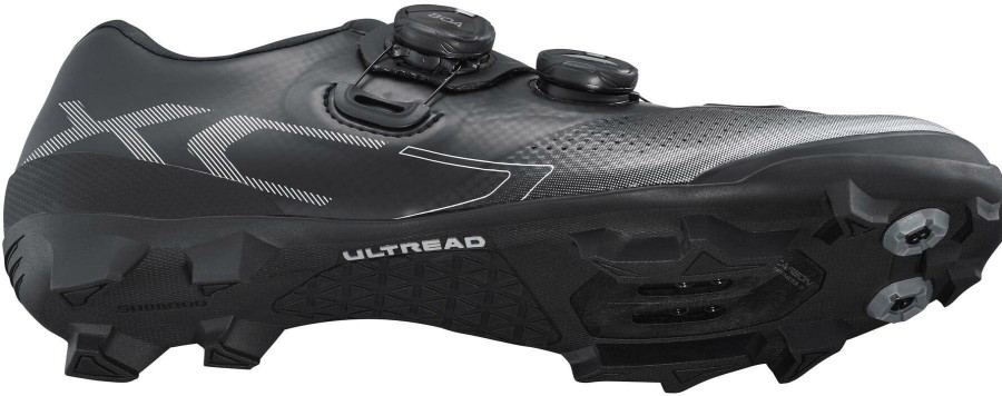 Footwear Shimano | Shimano Xc7 Carbon Mtb Spd Shoes (Xc702) Black