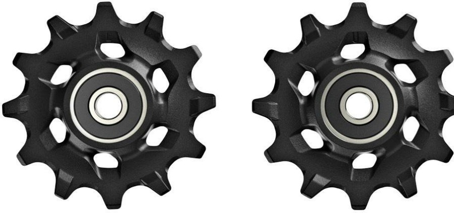 Bike Parts SRAM Derailleurs | Sram Xx1-X01-X1 Ceramic Jockey Wheels Black