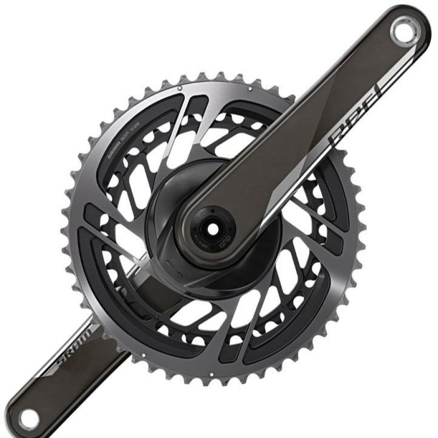 Bike Parts SRAM Chainsets & Cranksets | Sram Red Dub 2X12 Speed Road Chainset Black