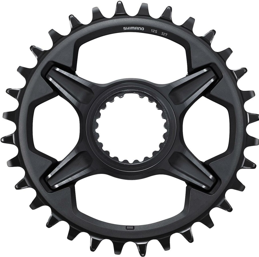 Bike Parts Shimano Chainrings | Shimano Xt M8100 12 Speed Chainring Black