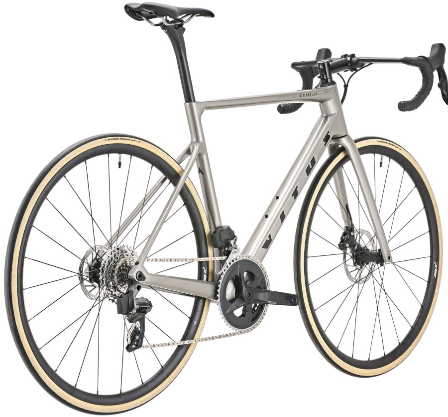 Bikes Vitus | Vitus Vitesse Evo Rival Axs Road Bike Silver