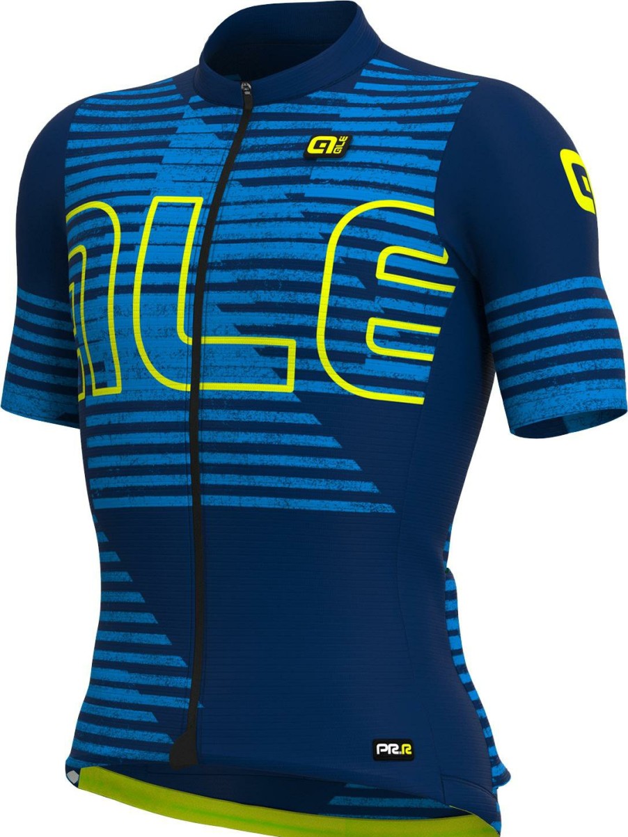 Clothing Alé Short Sleeve Jerseys | Ale Prr Horizon Jersey Dove Grey