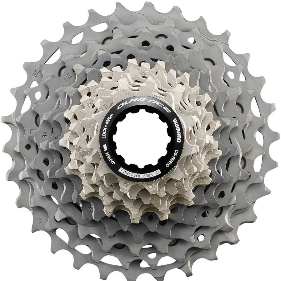 Bike Parts Shimano Cassettes | Shimano Dura-Ace R9200 12 Speed Cassette Silver