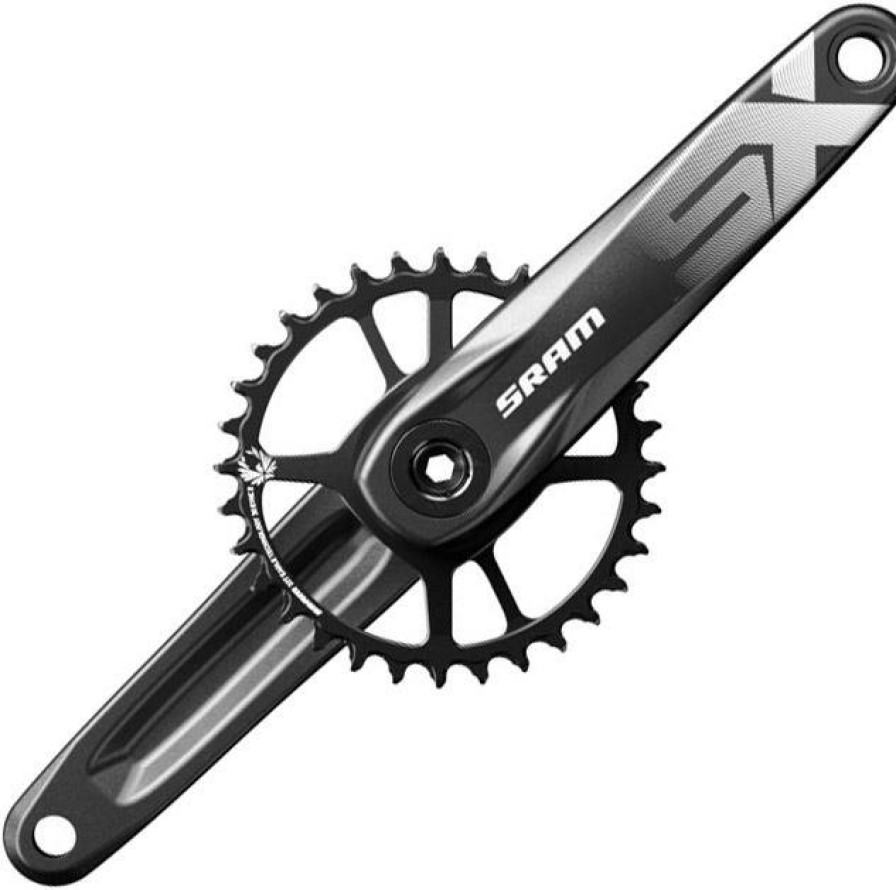 Bike Parts SRAM Chainsets & Cranksets | Sram Sx Eagle 12 Speed Dub Mtb Chainset - Boost Black