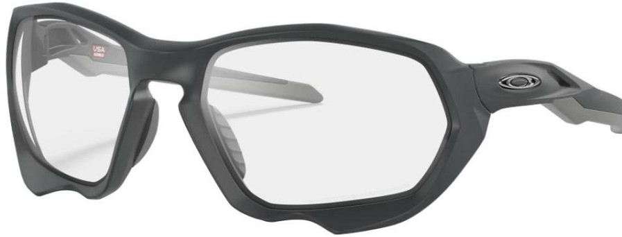 Helmets & Protection Oakley Sunglasses | Oakley Eyewear Plazma Photochromic Sunglasses - Carbon Matte Carbon