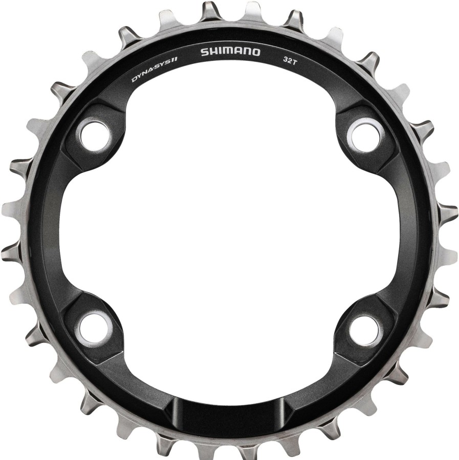 Bike Parts Shimano Chainrings | Shimano Sm-Crm81 Xt M8000 Single Chainring Black