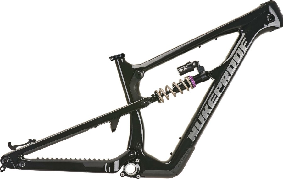 Bike Parts Nukeproof Frames | Nukeproof Mega 297 Carbon Mtb Frame (Fast Shock) Black