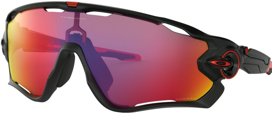 Helmets & Protection Oakley Sunglasses | Oakley Eyewear Jawbreaker Matte Black Sunglasses (Prizm Road Lens)