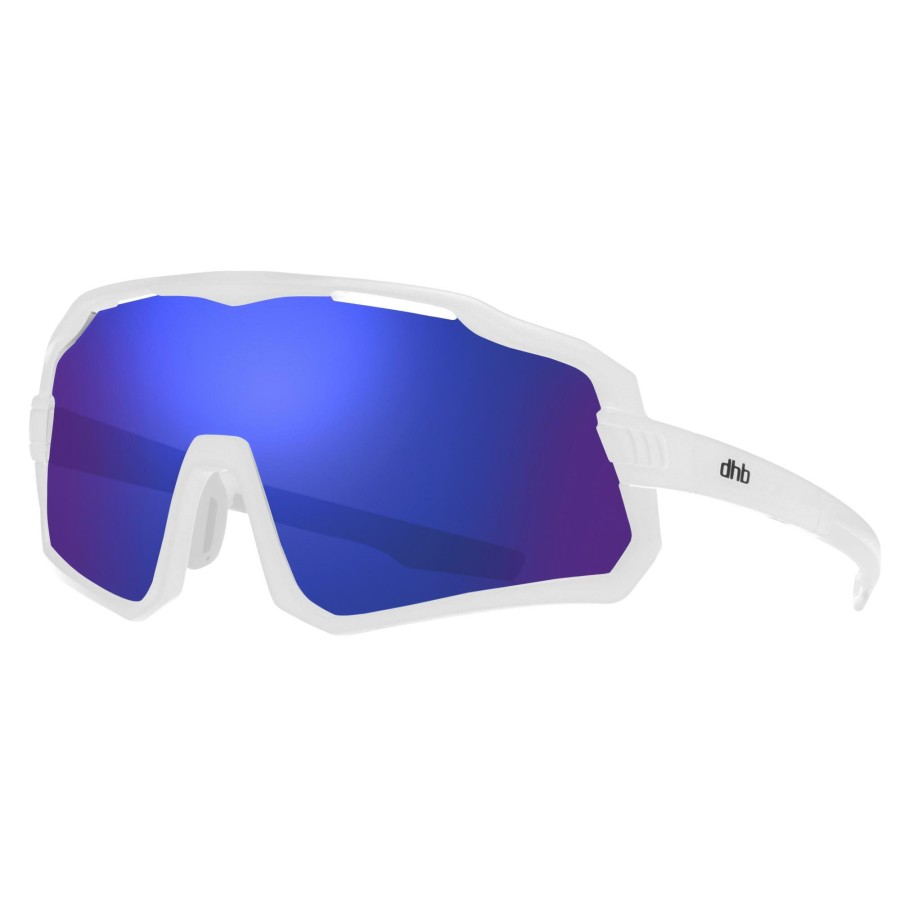 Helmets & Protection DHB Sunglasses | Dhb Aeron Revo Lens Sunglasses White