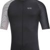 Clothing GOREWEAR Short Sleeve Jerseys | Gorewear C5 Jersey Black/White