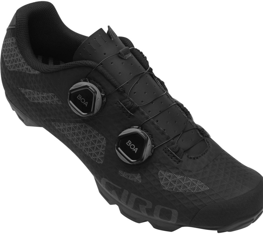 Footwear Giro | Giro Sector Mtb Cycling Shoes Black/Grey