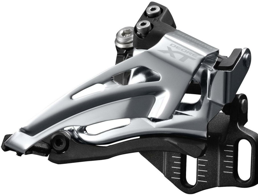 Bike Parts Shimano Derailleurs | Shimano M0825 11 Speed Front Derailleur 2018 Black/Silver