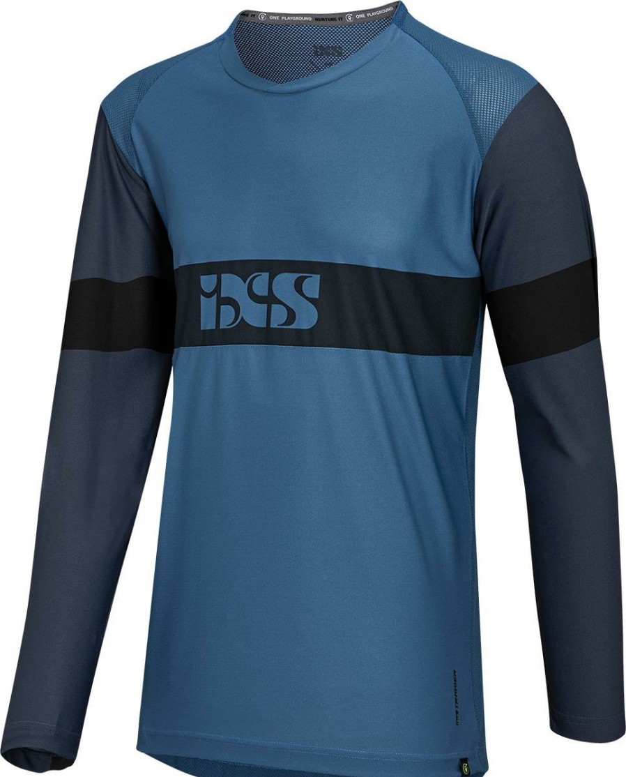 Clothing IXS Long Sleeve Jerseys | Ixs Trigger X Ls Jersey 2.0 Marine