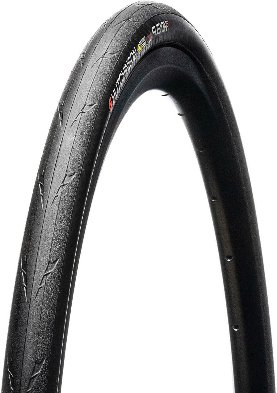 Wheels & Tyres Hutchinson | Hutchinson Fusion 5 Kevlar Pro Tech Folding Road Tyre Black