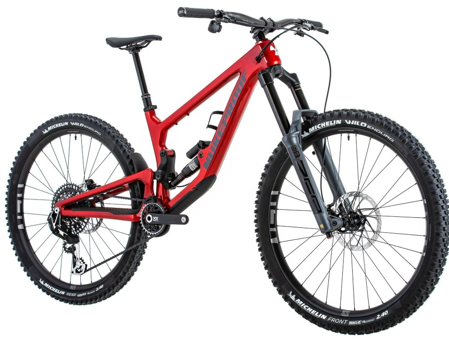 Bikes Nukeproof Full Suspension Mountain Bikes | Nukeproof Giga 290 Rs Carbon Bike (Xx Eagle Trans) Racing Red