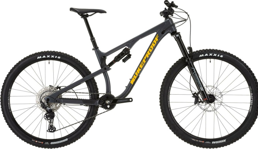 Bikes Nukeproof Full Suspension Mountain Bikes | Nukeproof Reactor 290 Comp Alloy Bike (Deore) 2022 Bullet Grey