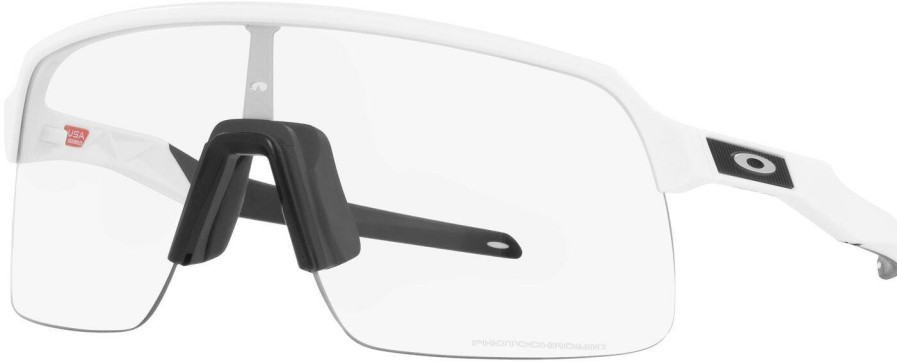 Helmets & Protection Oakley Sunglasses | Oakley Eyewear Sutro Lite Clear Photochromic Sunglasses Matte White