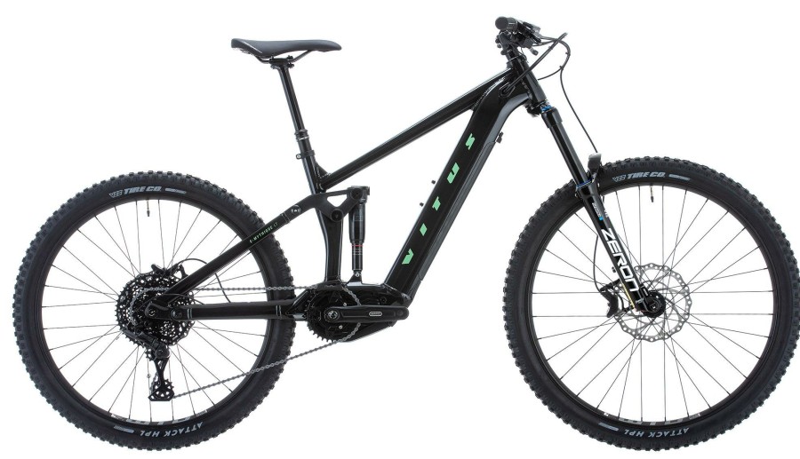 Bikes Vitus | Vitus E-Mythique Lt 297 Vr Mountain Bike Black Quartz