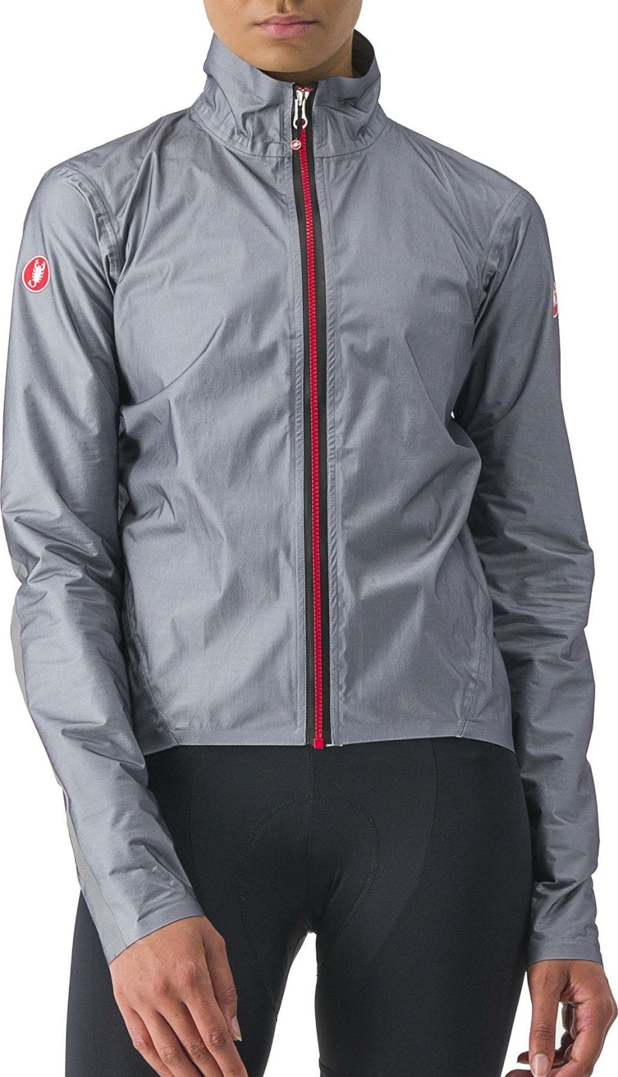 Clothing Castelli | Castelli Women'S Tempesta Lite Jacket Grey